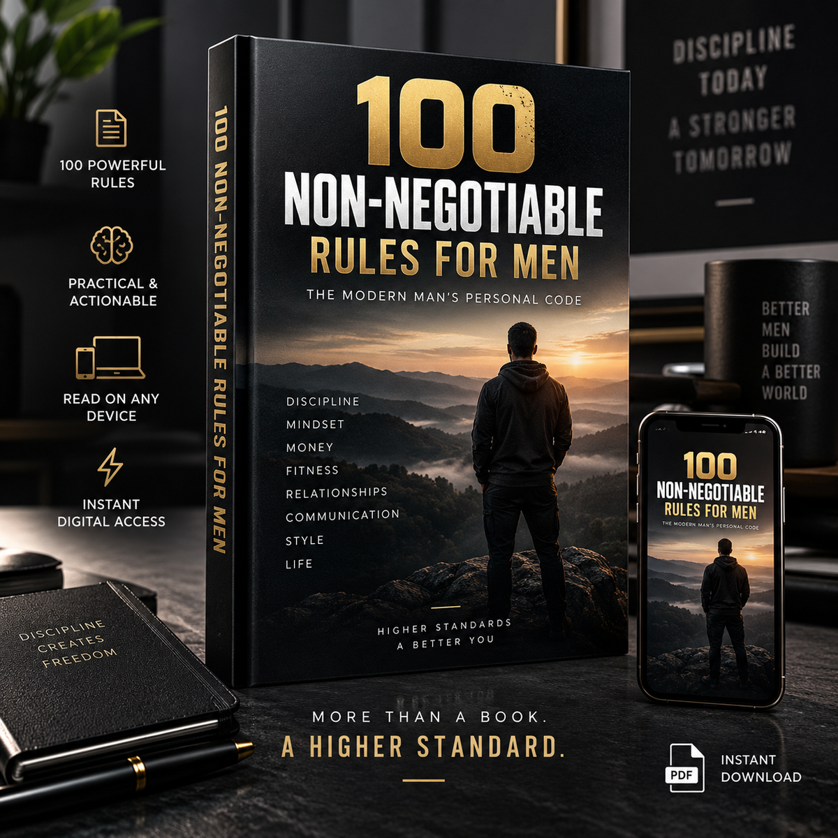 100 NON-NEGOTIABLE RULES FOR MEN - EBOOK